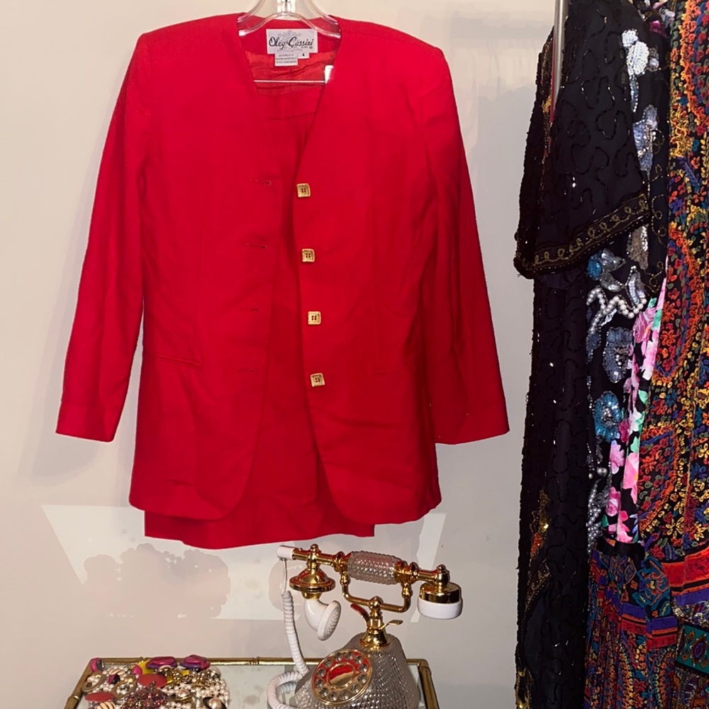 Vintage Oleg Cassini Suit